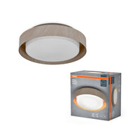 OSRAM ORBIS MADRID Plafonnier 290mm, couleur bois, E27