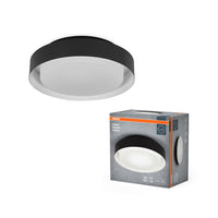 OSRAM ORBIS MADRID Plafonnier 290mm, noir, E27