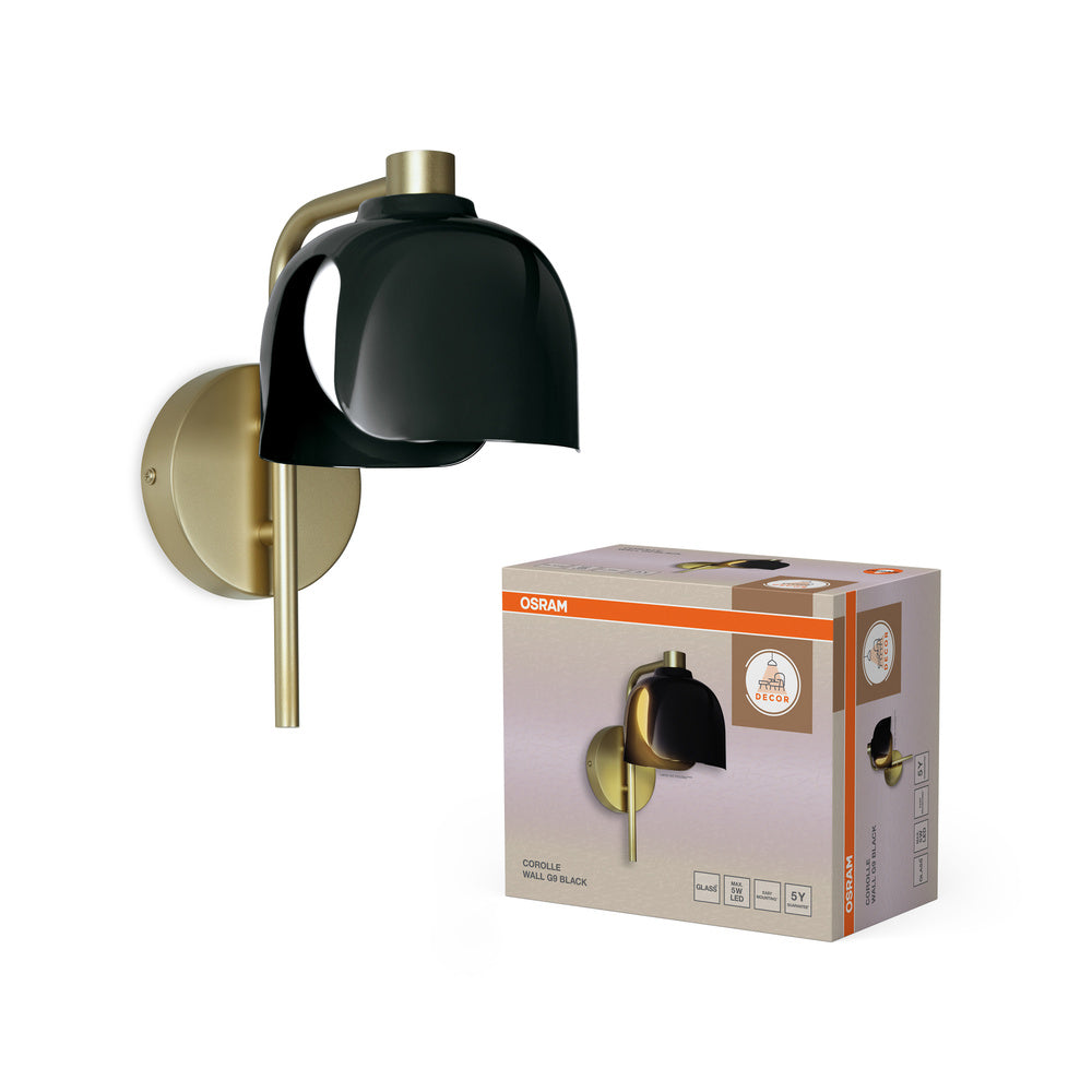 OSRAM Décor Corolle Murale G9 Noir