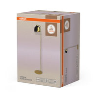 OSRAM Décor Corolle Lampadaire E27 Noir