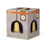 OSRAM Suspension Décor Corolle E27 Noir