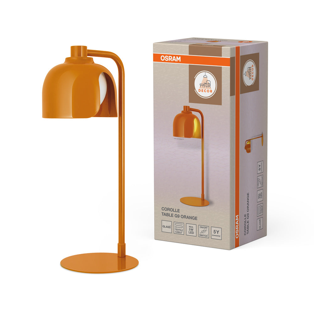 OSRAM Décor Corolle Table G9 Orange