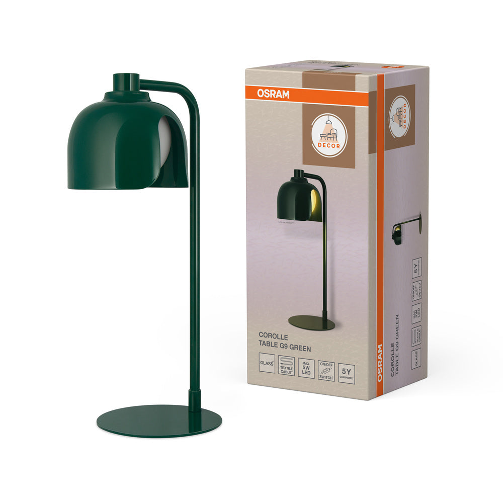 OSRAM Décor Corolle Table G9 Vert