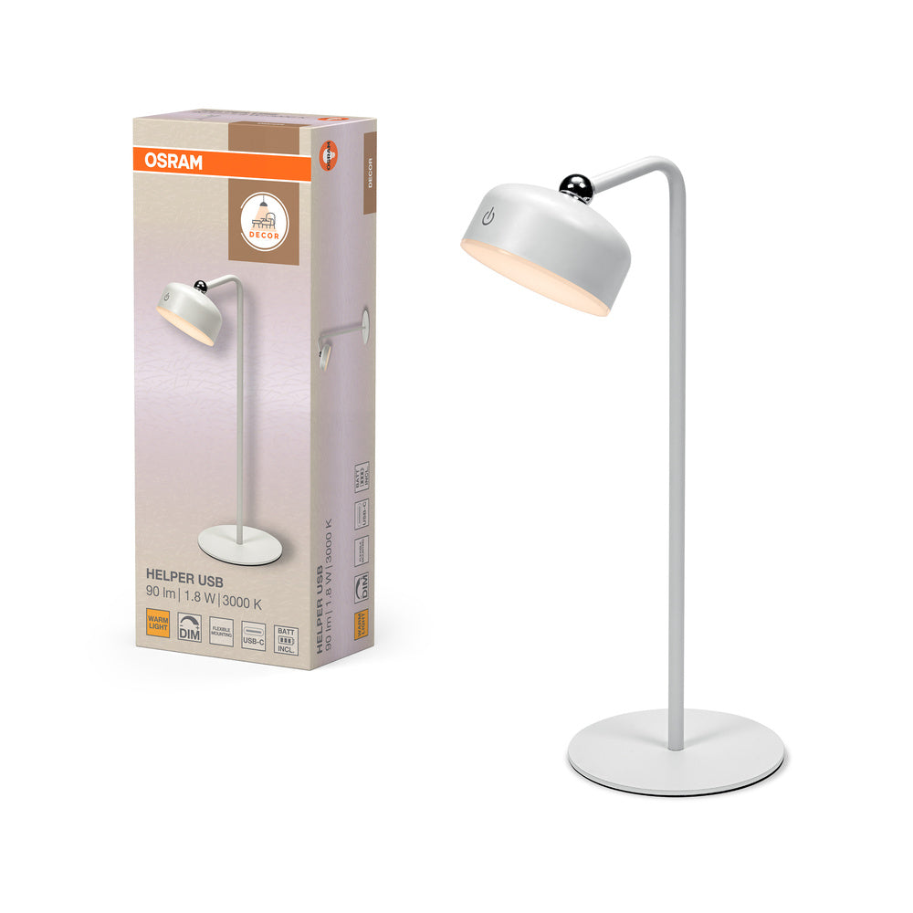 OSRAM DECOR HELPER GADGET Lampe USB à piles Blanc