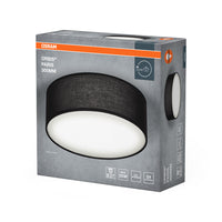 OSRAM ORBIS PARIS Plafonnier 300mm, noir, E27