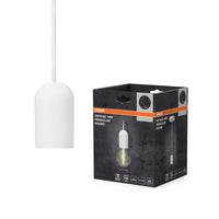 OSRAM Vintage 1906® Suspension RONDE PLÂTRE E27, blanc