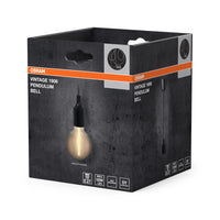 OSRAM Vintage 1906® Suspension BELL E27, noir