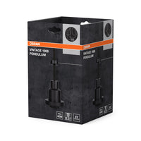 OSRAM Vintage 1906® Pendulum Pendelleuchte Schwarz E27