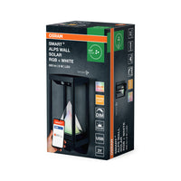 OSRAM SMART+ Applique murale solaire extérieure Bluetooth, capteur