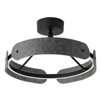 OSRAM Decor Curve Felt Ceiling 33W 830 Dark Grey