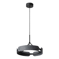 OSRAM Decor Curve Felt Pendant 33W 830 Dark Grey