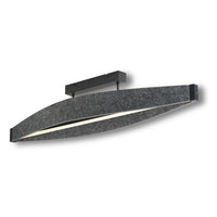 OSRAM Decor Flat Felt Ceiling 23W 830 Dark Grey