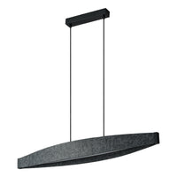 OSRAM Decor Flat Felt Pendant 23W 830 Dark Grey