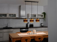 OSRAM Suspension décorative Hornet linéaire 3XE27 noire