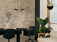 OSRAM Décor Kyoto 2XPendant 20W930 CLICK DIM Noir