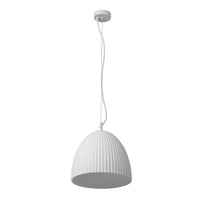 OSRAM Décor Plâtre Routes Cloche Suspension 1XE27 Blanc
