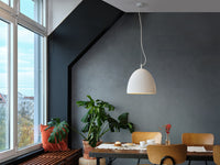 OSRAM Décor Plâtre Routes Cloche Suspension 1XE27 Blanc