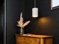 OSRAM Suspension Tube Décor Plâtre Itinéraires 1XE27 Blanc