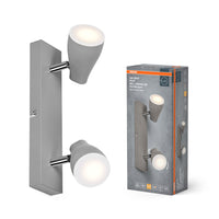 OSRAM LED SPOT PEAR Deckenanbau-Spot, gr, 8,6W, 420lm