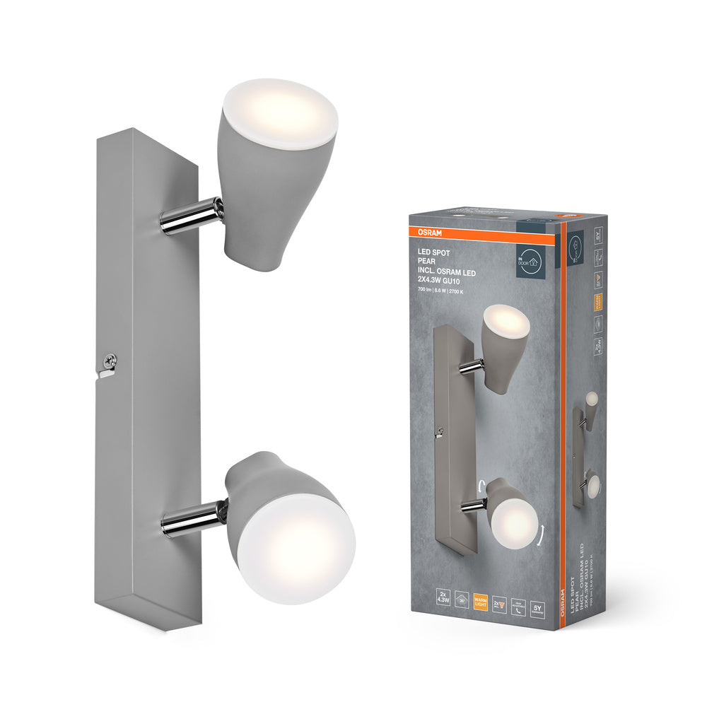 OSRAM LED SPOT PEAR Spot de plafond en saillie, vert, 8,6W, 420lm