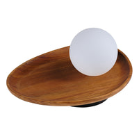 OSRAM DECOR Acacia Nest lampe de table 1xG9 marron