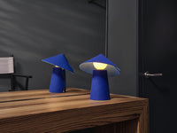 OSRAM DECOR Flip Lampe de table mobile 3,5W, gradation tactile, rechargeable par USB, bleu