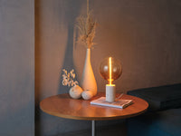 OSRAM Base de Table en Marbre Décoratif Dim E27 Blanc