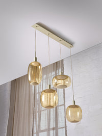 OSRAM DECOR Suspension Aiguille Linéaire Beige 4xE27