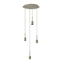 OSRAM DÉCOR Suspension Aiguille Plaque Beige 4xE27
