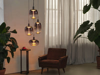 OSRAM Plaque de Suspension Aiguille Décor 4xE27 Gris Foncé