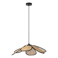 OSRAM DECOR Rattan Daisy Suspension E27 Marron