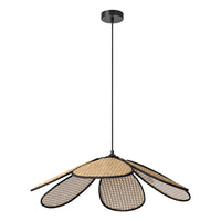 OSRAM DECOR Rattan Daisy Suspension E27 Marron