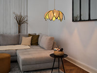 OSRAM DECOR Rattan Lotus Suspension E27 Marron