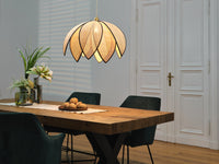 OSRAM DECOR Rattan Lotus Suspension E27 Brun