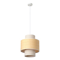 OSRAM Decor Wrap Cylinder Pendant E27 Beige