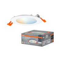 OSRAM Matter SMART+ ENCASTRÉ SLIM DOWNLIGHT Ø 120mm TW 8W Blanc Variable, 3000…6500K