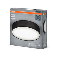 OSRAM ORBIS PARIS Plafonnier 400mm, noir, 2xE27