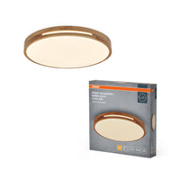 OSRAM ORBIS Woodburry plafonnier dimmable Click-DIM 36W 500mm bois