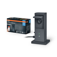 OSRAM SMART+ Terminal extérieur Wifi incluant répéteur WLAN et prises intelligentes, anthracite, 230V