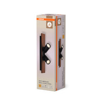 OSRAM DECOR SPOT MERCURY Plafonnier, 2 x 3,4W, aspect bois, noir