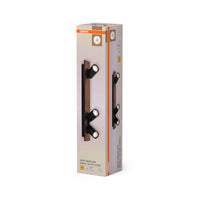 OSRAM DECOR SPOT MERCURY Plafonnier, 3 x 3,4W, aspect bois noir