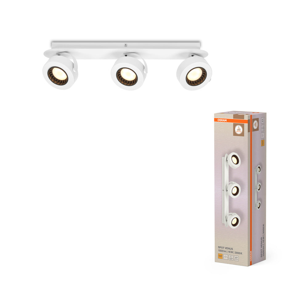 OSRAM DECOR SPOT VENUS Plafonnier, 16W, 650lm, blanc