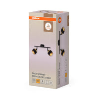 OSRAM DECOR Spot Hornet plafonnier 2X2.8W, E14, 250lm, 2700K, noir