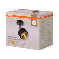 OSRAM DECOR Spot Hornet plafonnier 1X2.8W, E14, 250lm, 2700K, noir