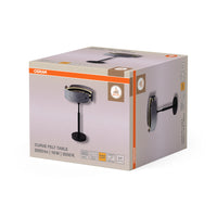 OSRAM Decor Curve Felt Table 19W 830 Dark Grey