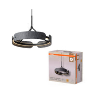 OSRAM Decor Curve Felt Pendant 33W 830 Dark Grey