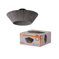 OSRAM Decor Stripes Ceiling 1XE27 Dark Grey