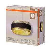 OSRAM Suspension décorative Hornet 3XE27 noire