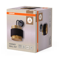 OSRAM Décor Hornet Mur 1XE27 Noir