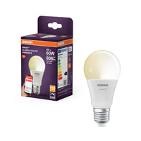 OSRAM SMART+ ZigBee Classique LED Lampe DIM 9W 220V FR E27, 806 lm, 2700 K, Blanc chaud